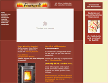 Tablet Screenshot of feuer-welt.de